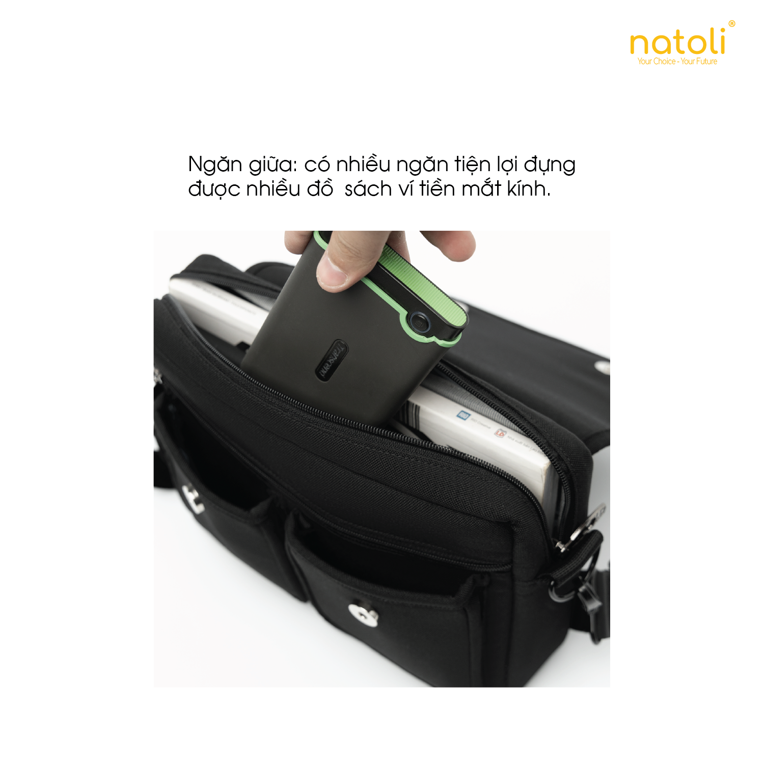 Túi đeo chéo Natoli T12 đeo vai