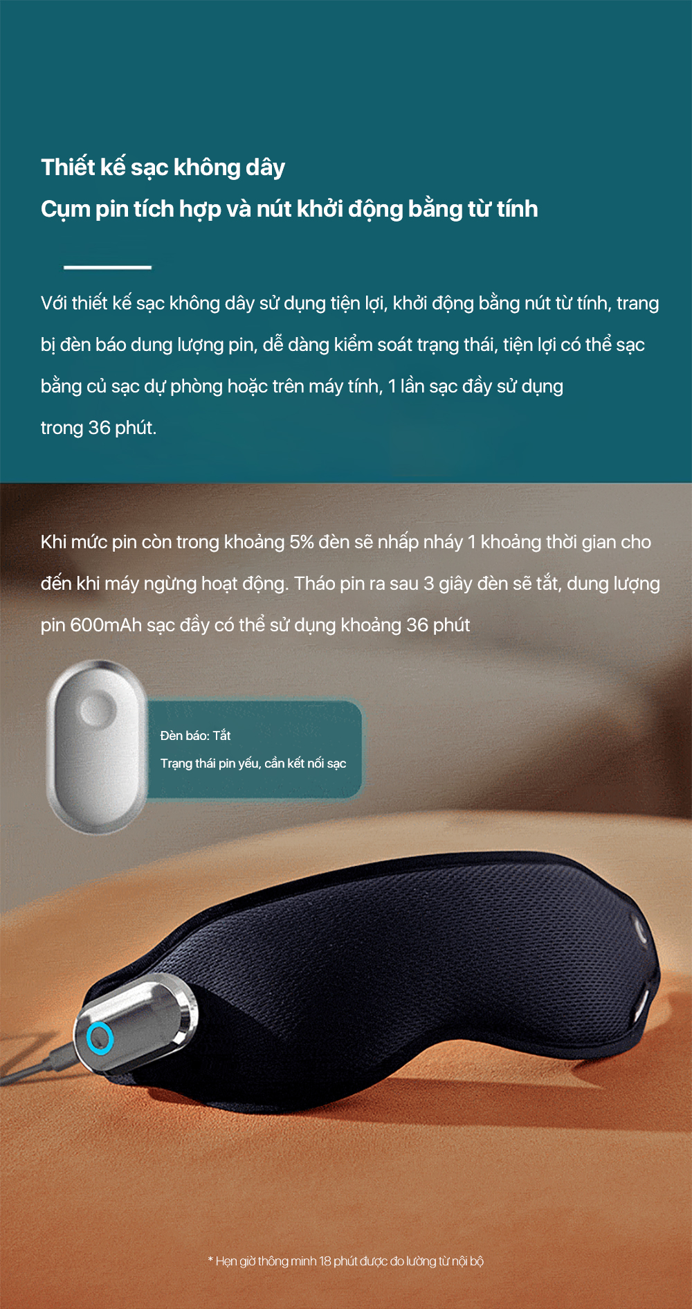 Máy massage mắt Philips 3101E cách dùng
