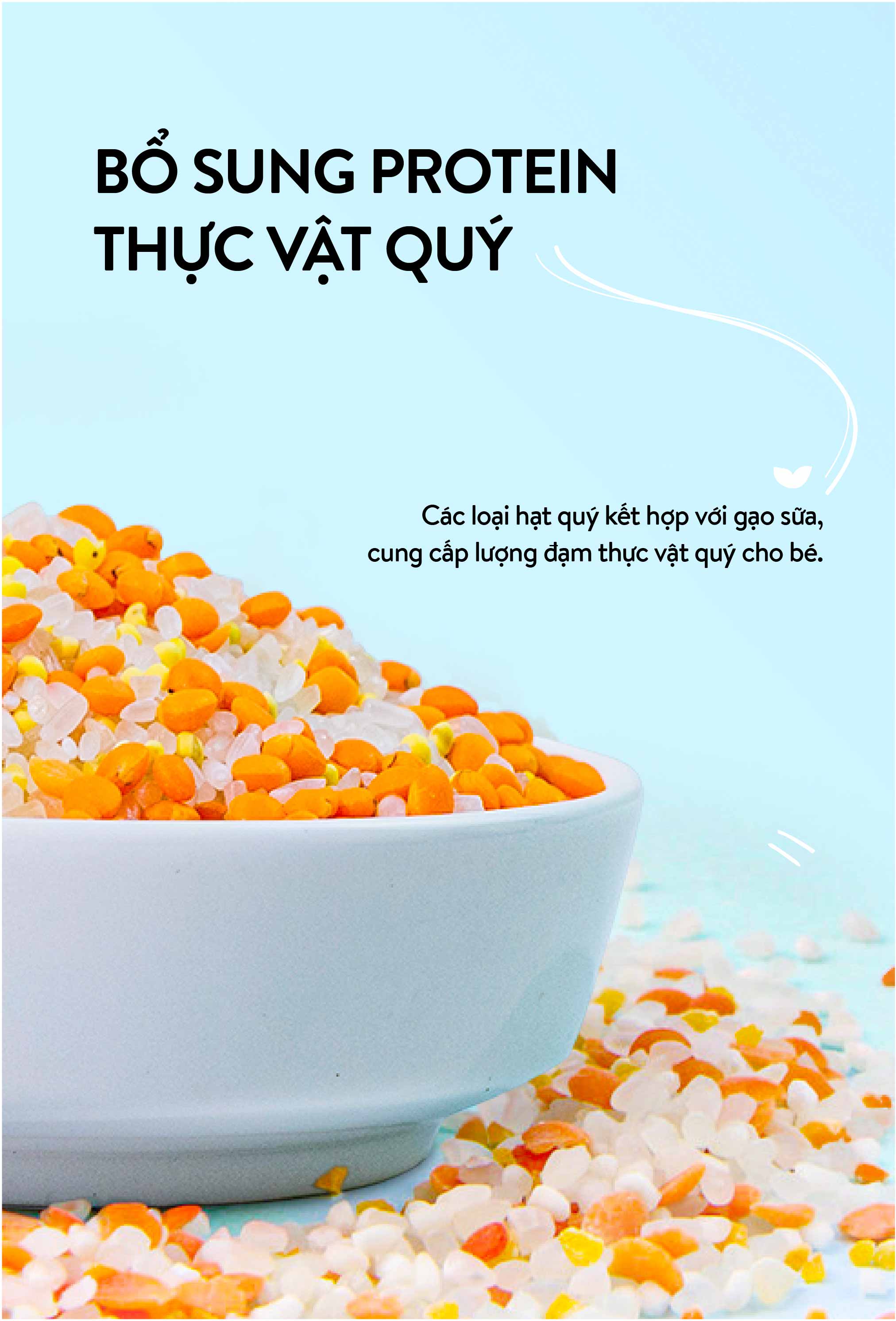 Mô tả Combo 9 hũ hạt mix sẵn Mămmy nấu cháo bổ sung dinh dưỡng cho bé ăn dặm trên 6 tháng - 3
