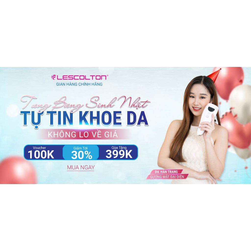 Mô tả Máy triệt lông lạnh mini vĩnh viễn Lescolton Sapphire công nghệ mới nhất 2023 cảm giác dịu nhẹ, màn hình cảm ứng - 5