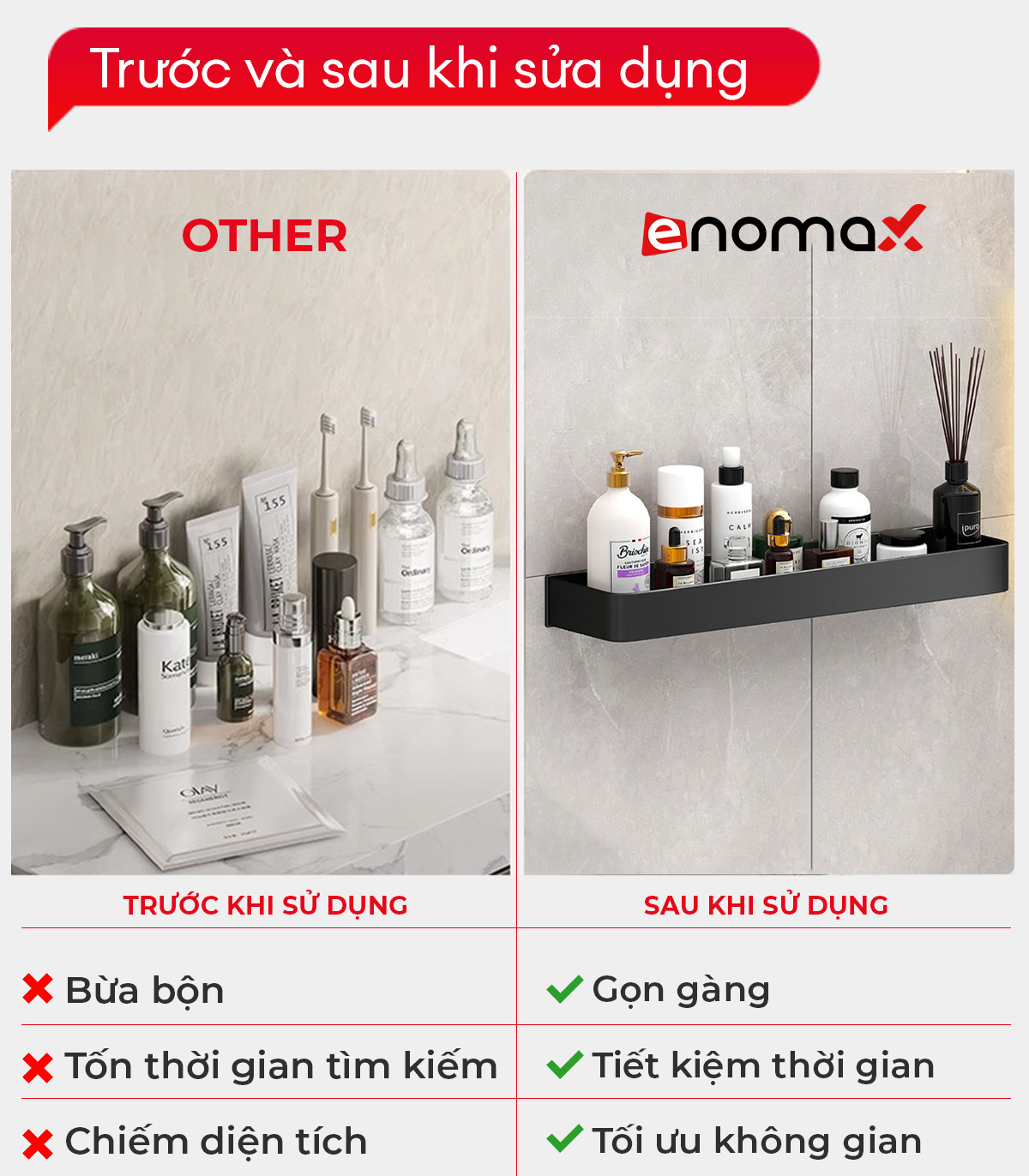 Kệ Enomax chịu lực 20kg