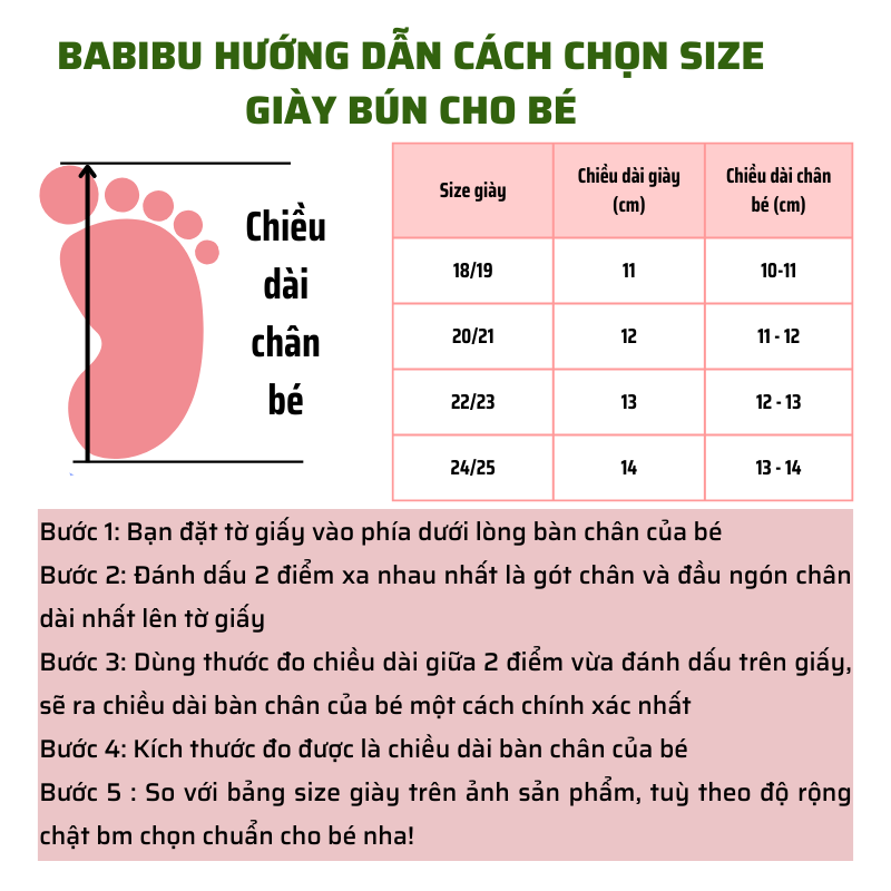 Giày bún hình nổi 