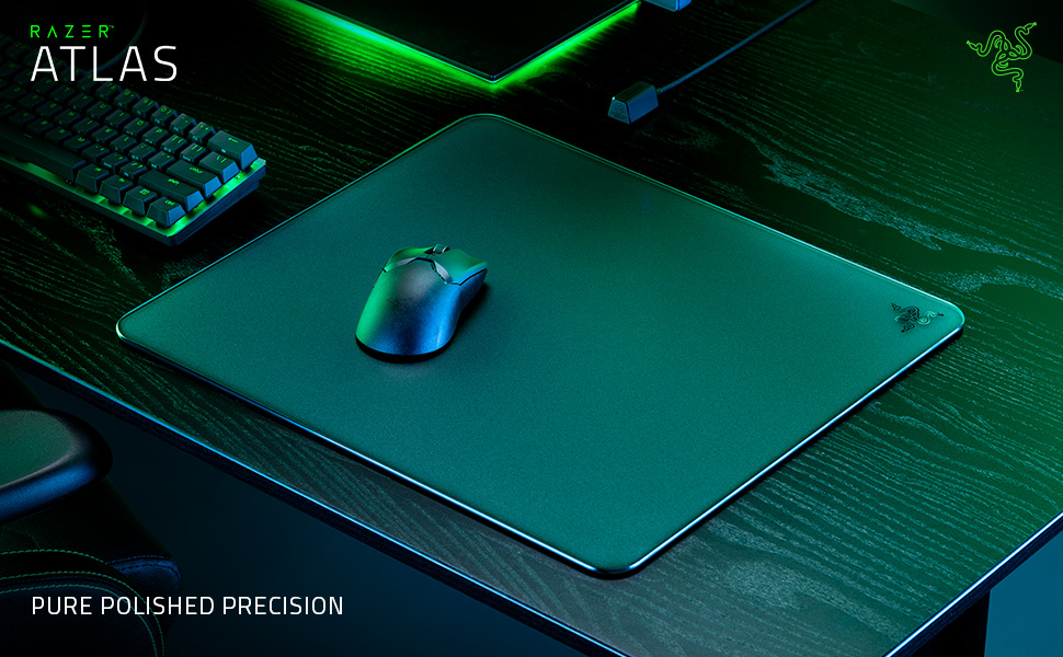 Tấm Lót Chuột Kính Razer Atlas | Kiểm Soát Tốt | Tối Ưu Bề Mặt | Kính ...
