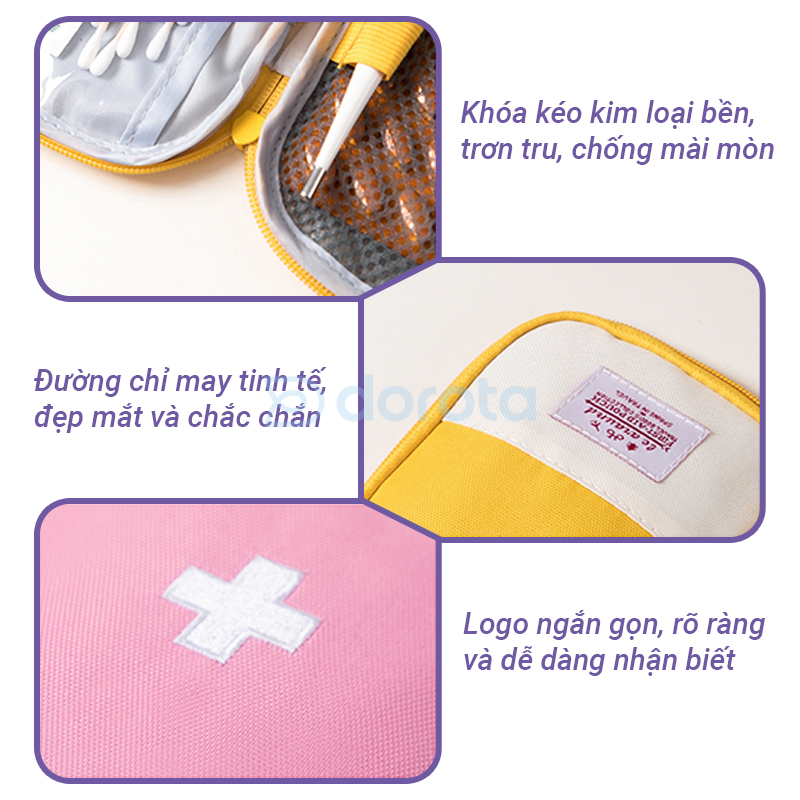 Mô tả Túi y tế đựng thuốc nhỏ gọn bỏ vali túi sách du lịch sử dụng trong gia đình OW - 4