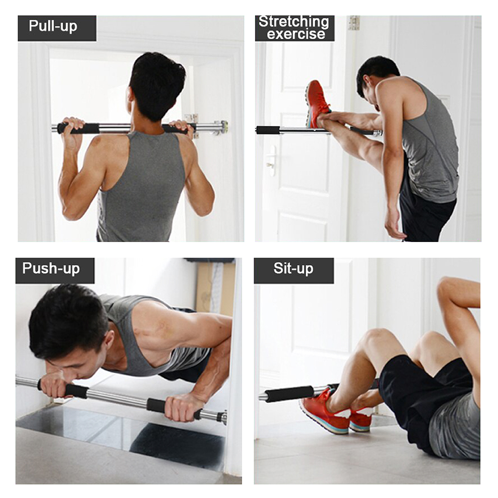 Mô tả BG Xà đơn treo tường cao cấp gắn cửa độ dài tùy chỉnh từ 60-150cm - 5