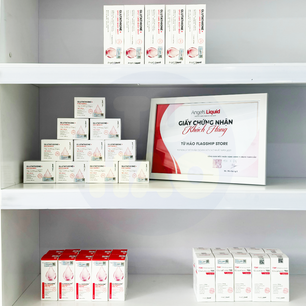 Mô tả Serum dưỡng trắng Angel's Liquid 7Day Whitening Program Glutathione 700 V-Ample cấp ẩm30ml - 4