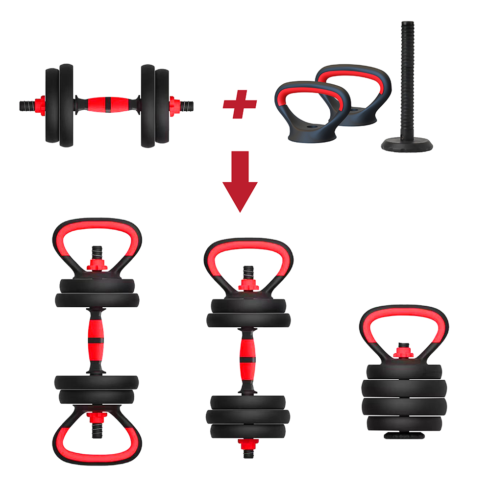 Mô tả BG-Bộ Tạ Tay Đa Năng 40KG (5 in 1) Kết Hợp Tạ Đòn,Tạ Đơn,Tạ Ấm Điều Chỉnh Cao Cấp - 6
