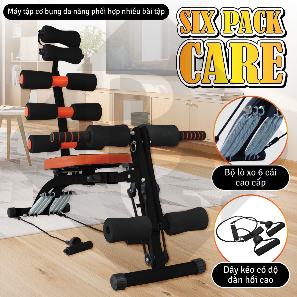 Mô tả BG Máy tập cơ bụng đa năng cải tiến New Six Pack Care KM2017 - 2