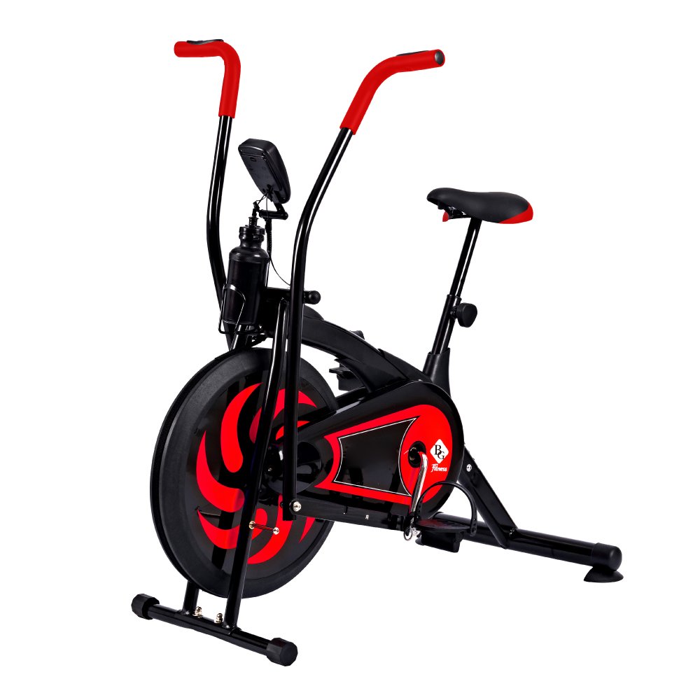Mô tả BG Xe đạp tập thể dục tay chân kết hợp 8701 RED thiết kế mới - 1