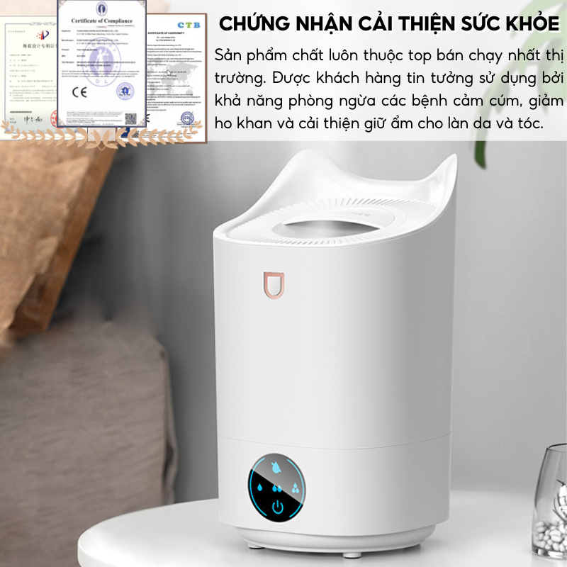 Máy phun sương tạo độ ẩm không khí DELADEP, phun sương xông tinh dầu dung tích lớn MPS07 | Shopee Việt Nam