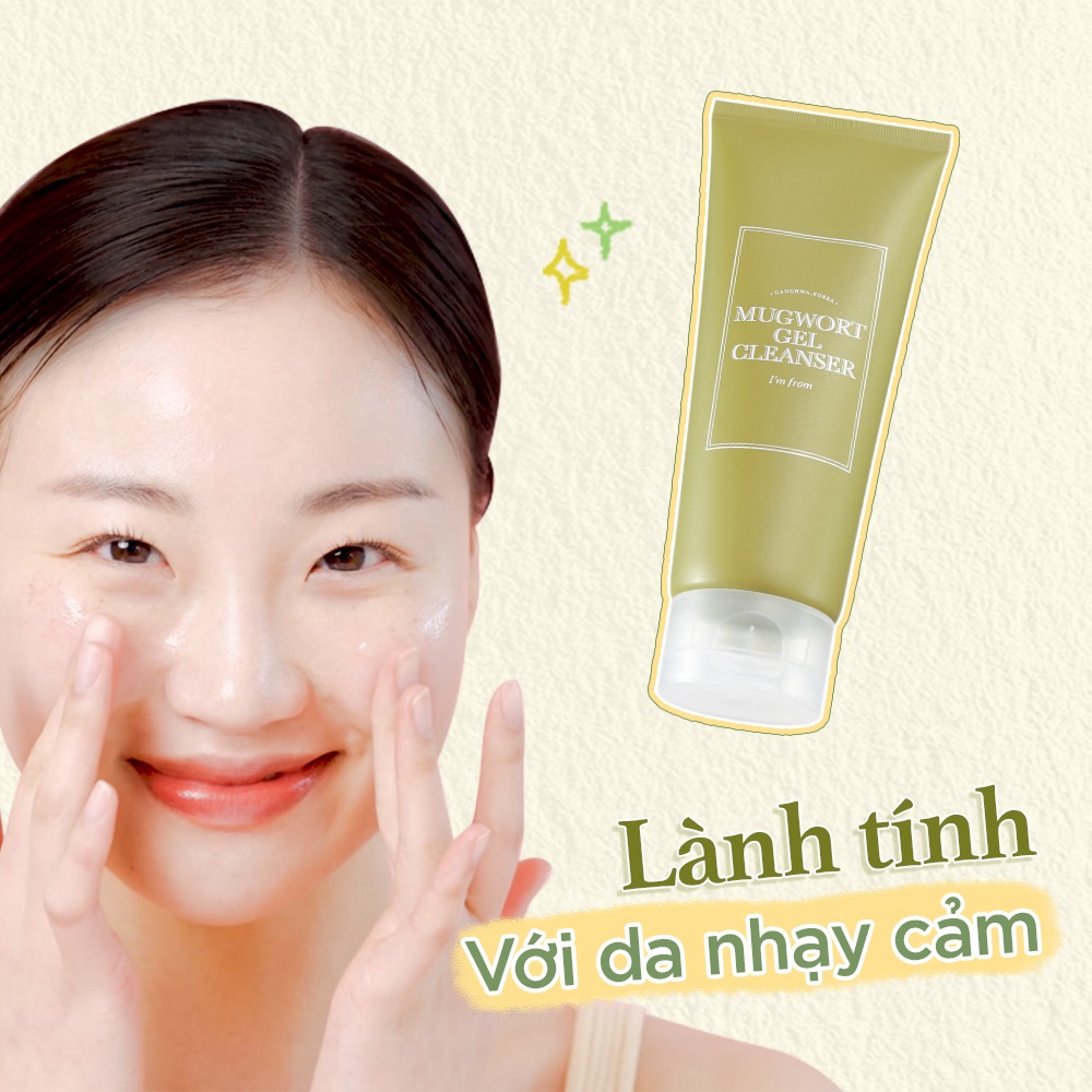 Mô tả Sữa rửa mặt I'm From Mugwort Gel Cleanser - 1
