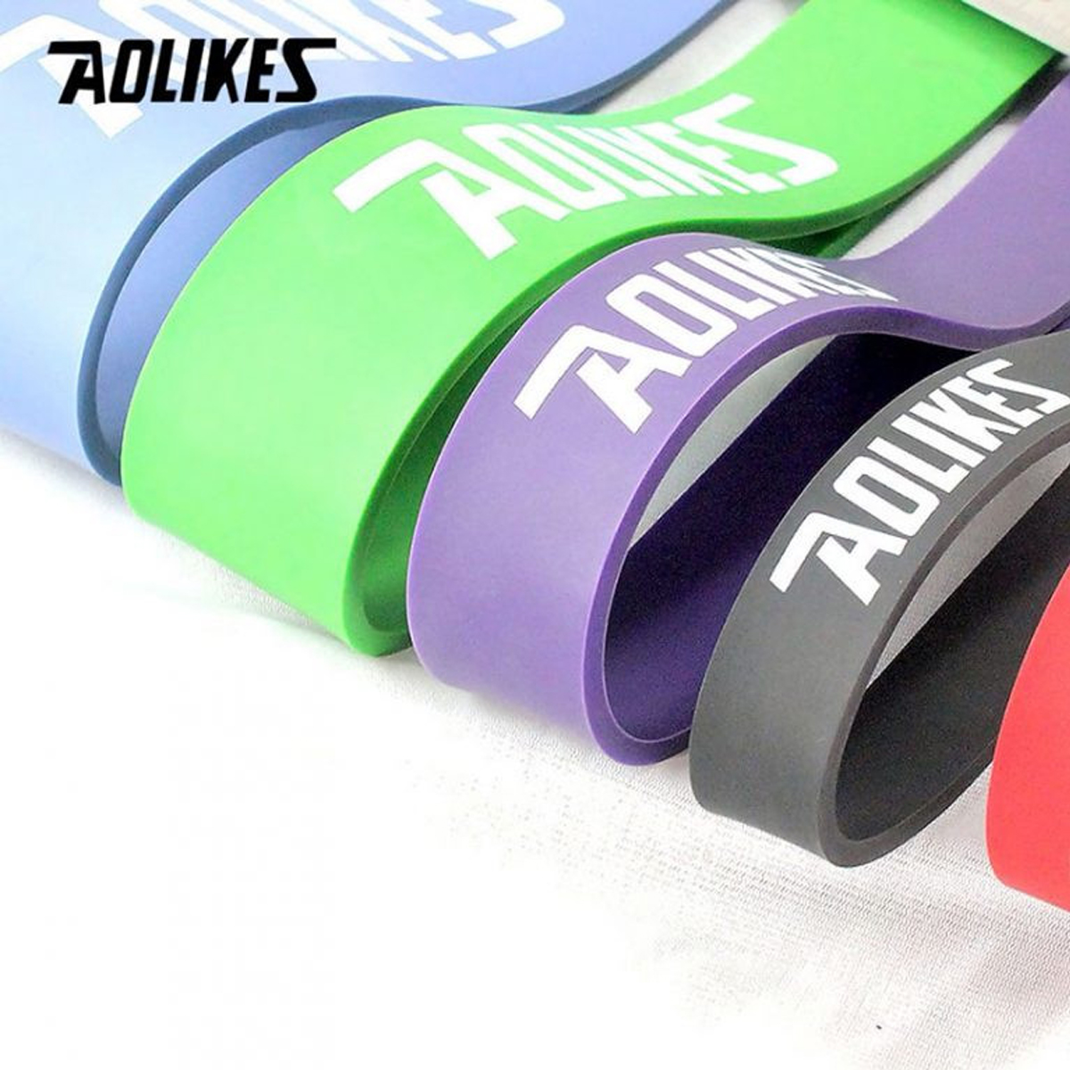 Mô tả Dây Kháng Lực Toàn Thân Power Band Đa Năng, Dây Đàn Hồi Cao Su Tự Nhiên Hỗ Trợ Tập Thể Thao, Lên Xà, Gym AL3602 Aolikes - 3