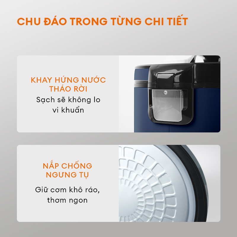 Nồi cơm điện Gaabor RC50M-BE01A