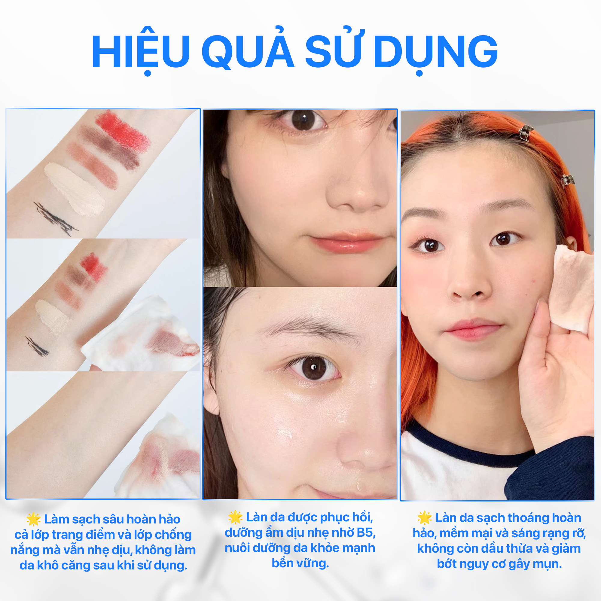 Mô tả 2 Nước Tẩy Trang B5 Fullsize Làm Sạch Sâu, Dịu Nhẹ, Dưỡng Ẩm Cho Mọi Loại Da 400ml GUO - 2