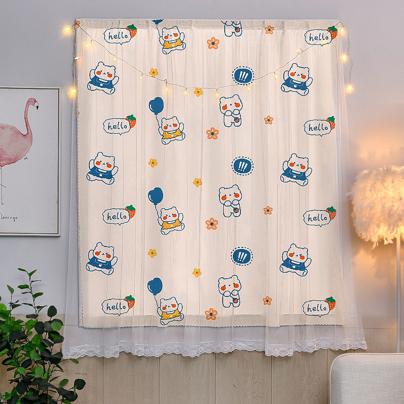 Mô tả Rèm cửa dán tường chống nắng, rèm cửa dán trang trí cửa sổ - phòng khách dễ dàng lắp đặt không khoan đục - 2
