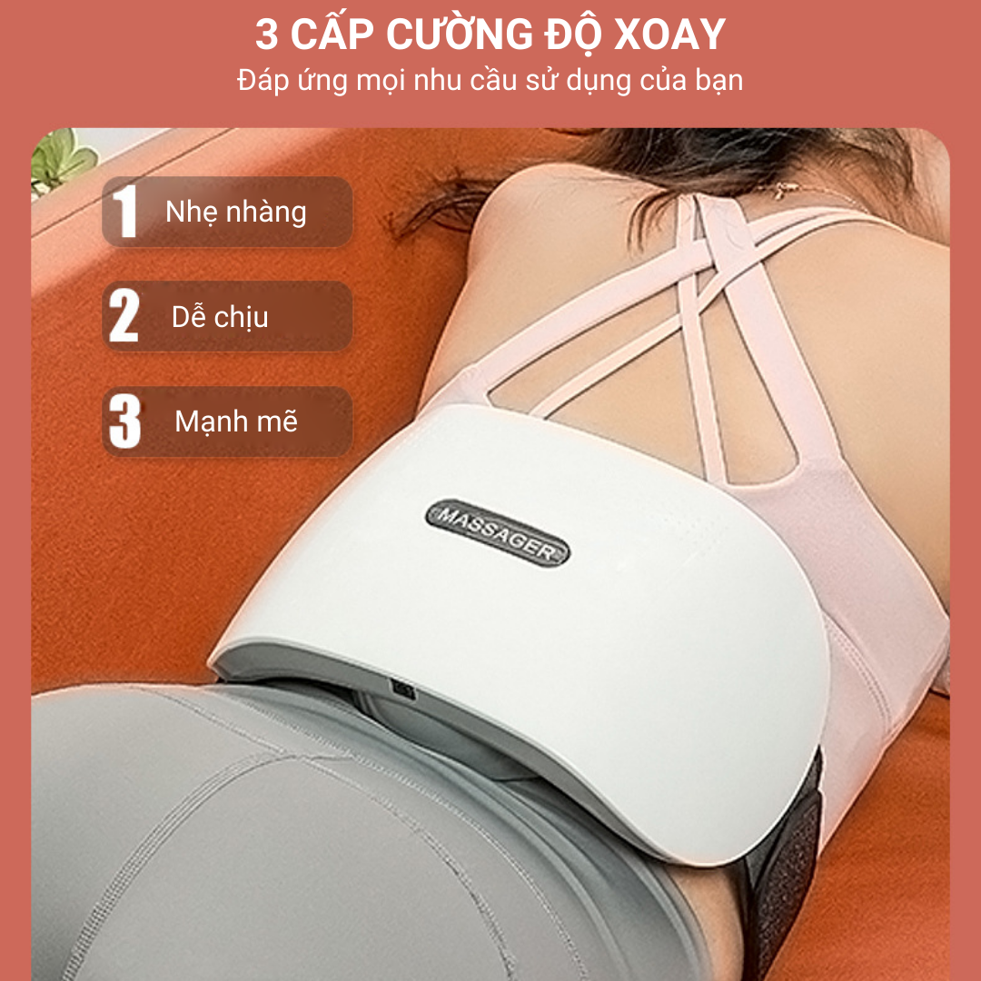 Máy Massage Bụng TQ-109, Máy Giảm Mỡ Bụng, Đai Massage Giảm Mỡ Bụng Tích Hợp Xoay Đá Nóng Kết hợp Làm Nóng Hồng Ngoại | Shopee Việt Nam