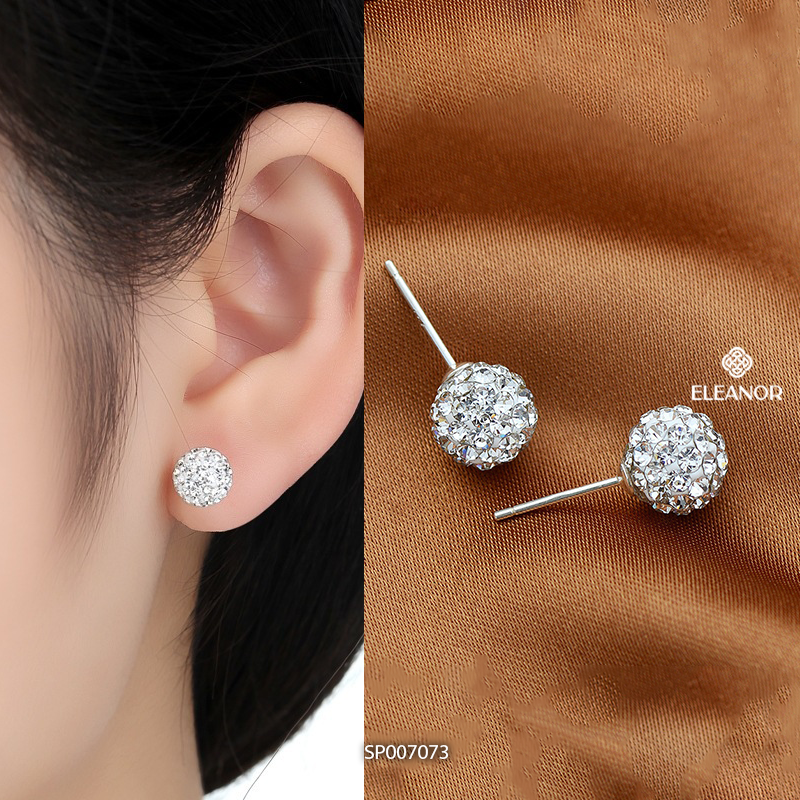 Mô tả Bông tai nữ chuôi bạc 925 Eleanor Accessories đa dạng kiểu dáng phụ kiện trang sức khuyên tai 3660 - 4