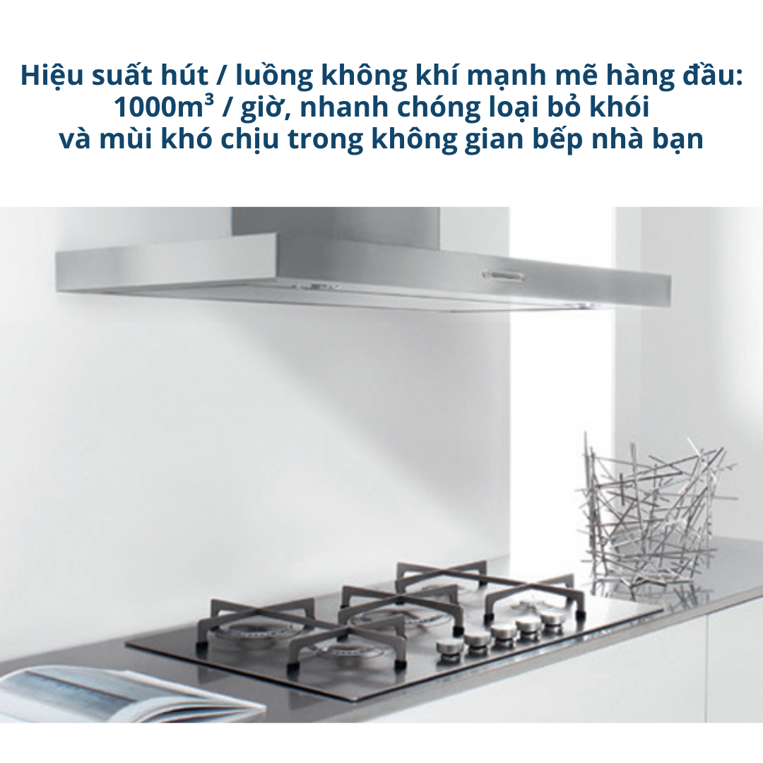 Mô tả Máy hút mùi whirlpool gắn tường Inox 76cm AKR4071/IX - Bảo Hành 2 Năm - 3