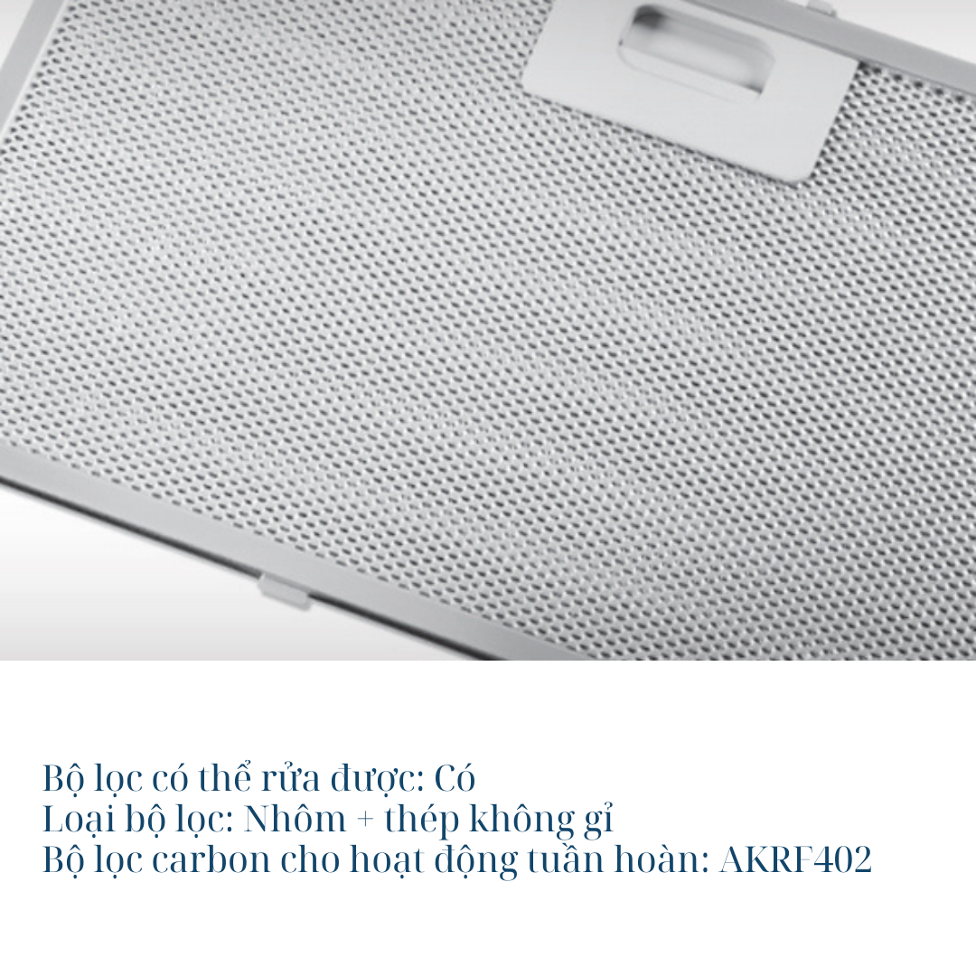 Mô tả Máy hút mùi whirlpool gắn tường Inox 76cm AKR4071/IX - Bảo Hành 2 Năm - 4
