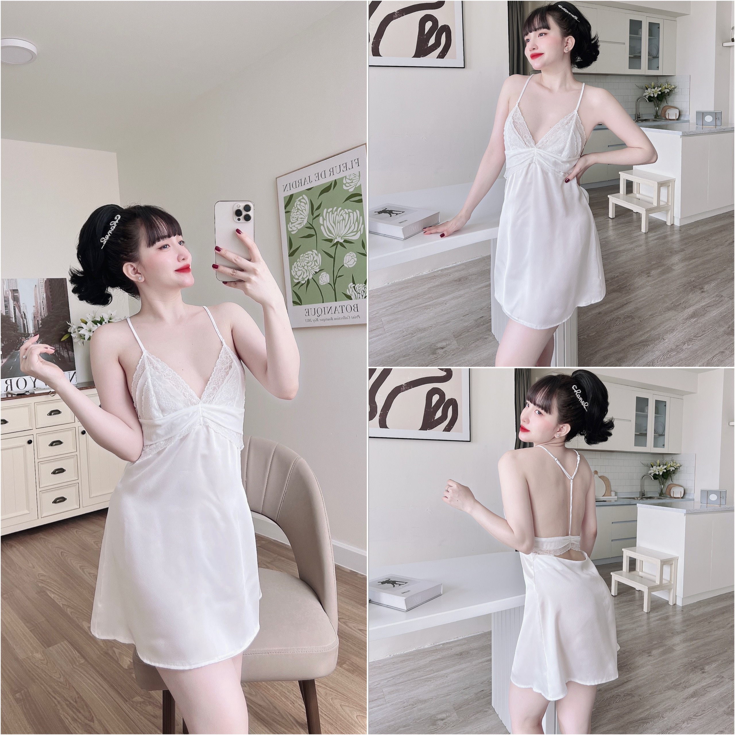 Chi tiết váy ngủ SOJUN 4