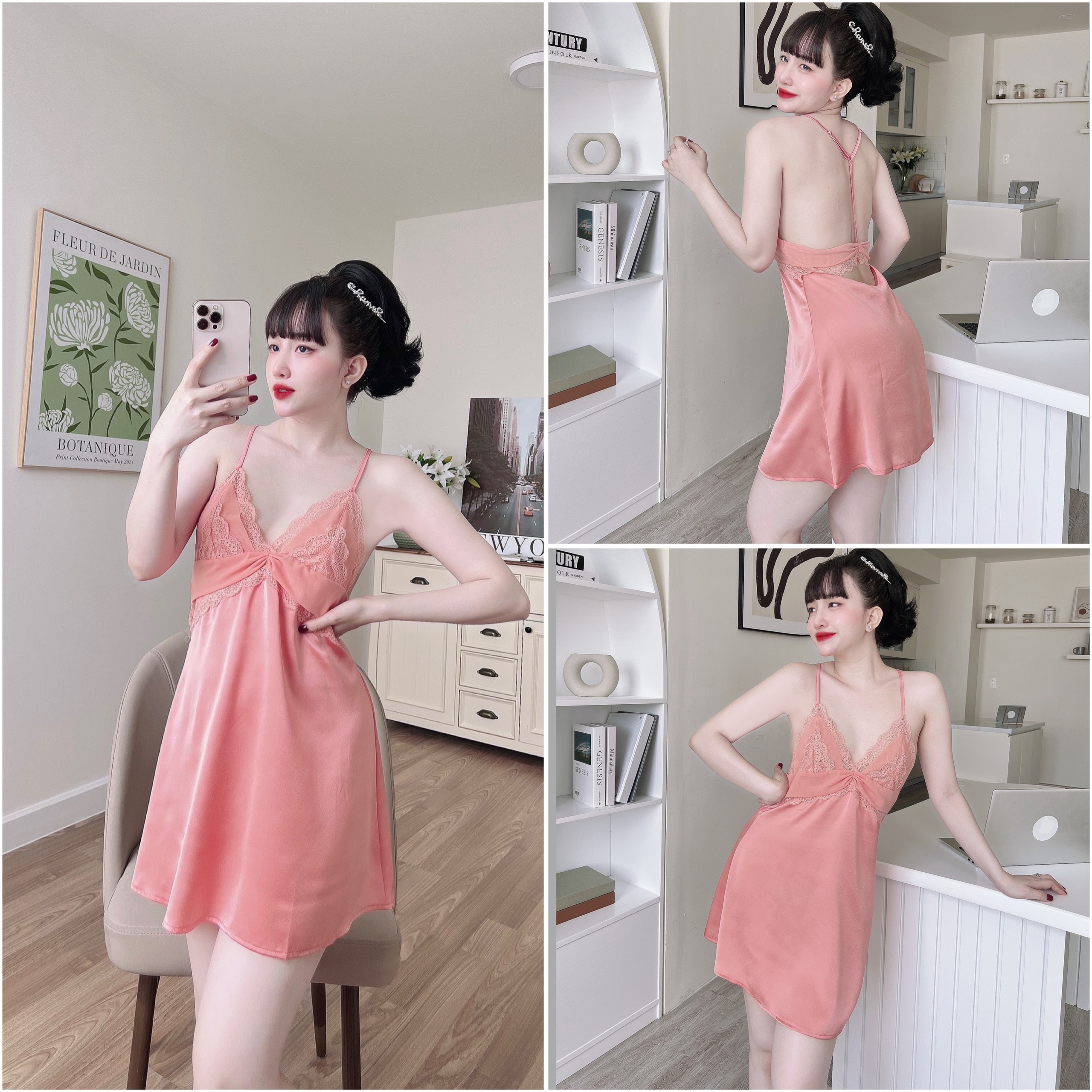 Chi tiết váy ngủ SOJUN 5