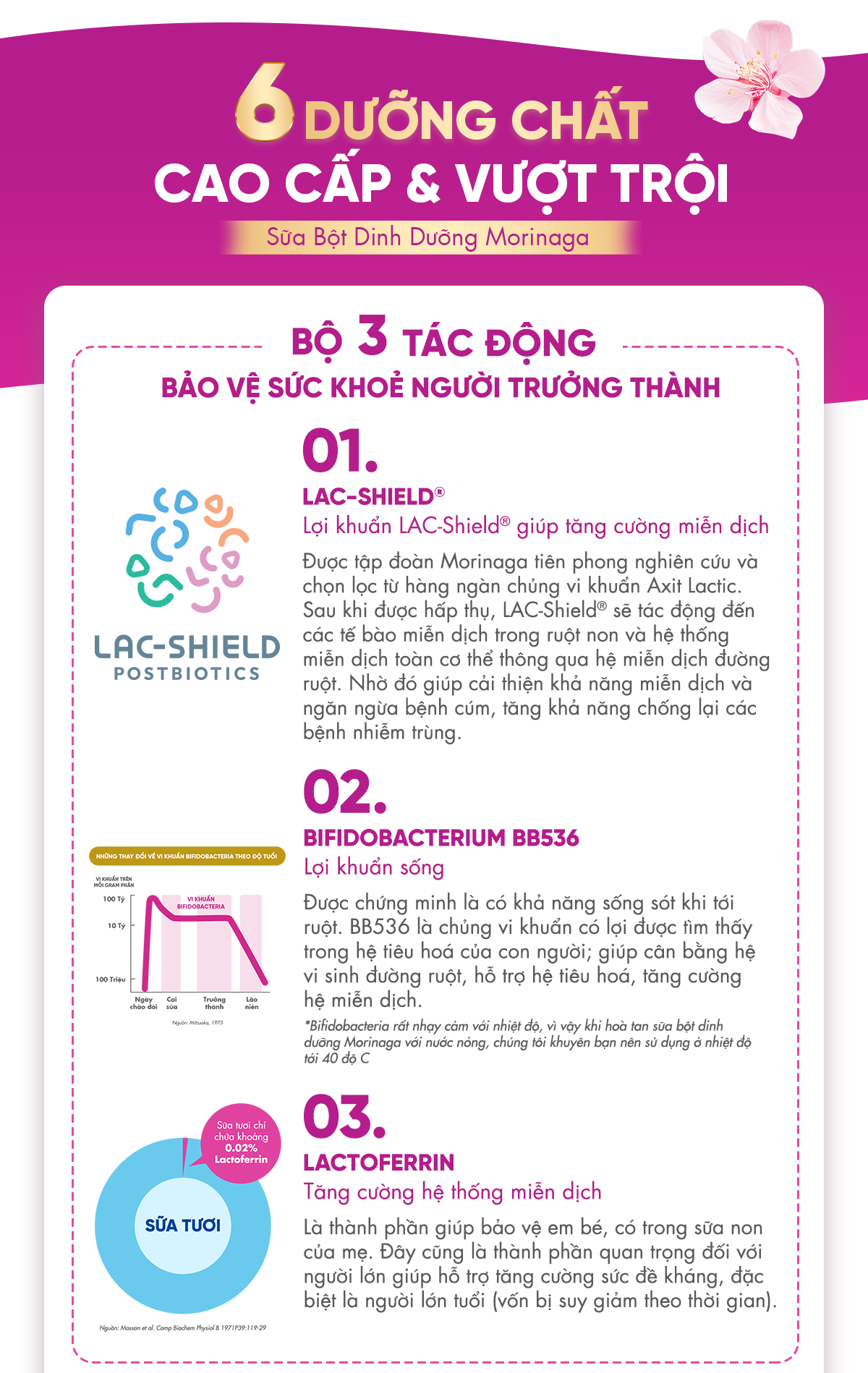 Mô tả 3 Gói Sữa bột dinh dưỡng Morinaga que 20g dùng thử - 3