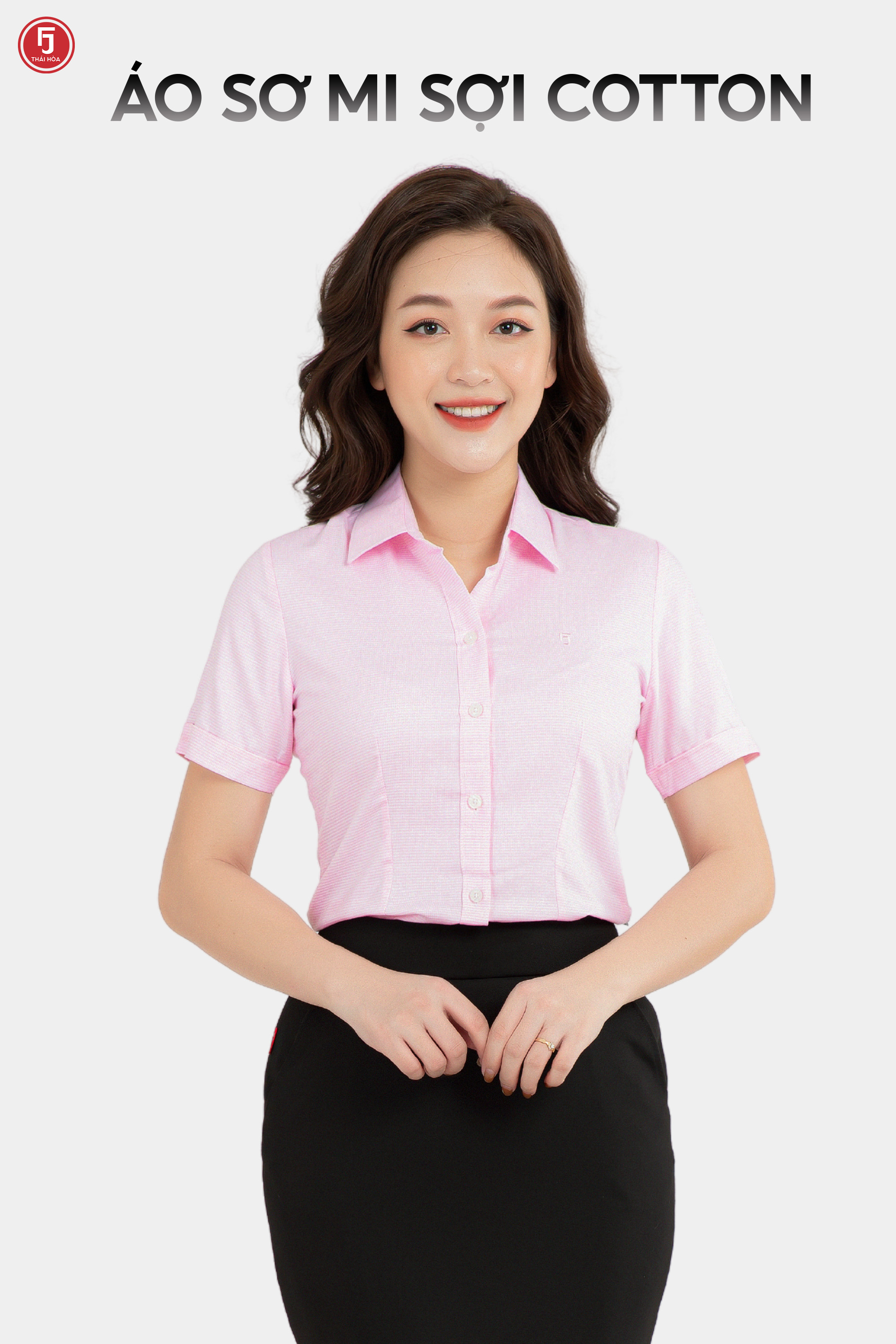 Áo sơ mi nữ công sở form ôm