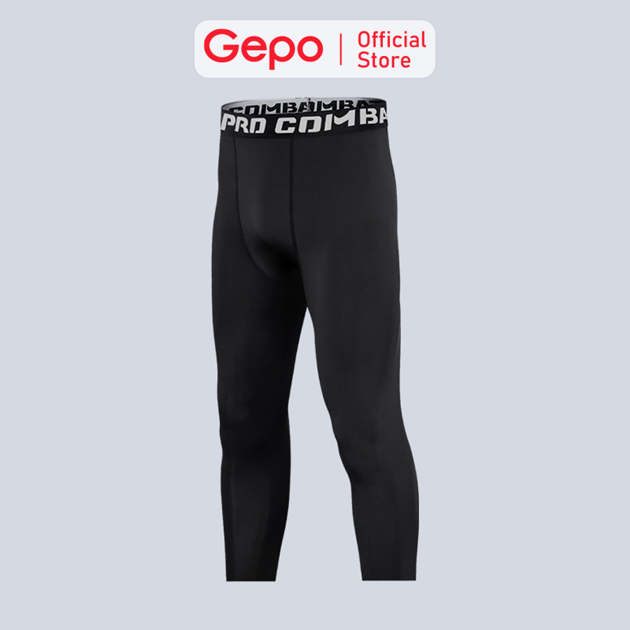 Mô tả Quần Giữ Nhiệt Quần Legging Nam Màu Đen Chuyên Tập Gym Chạy Bộ Đá Bóng YINGHU - 2
