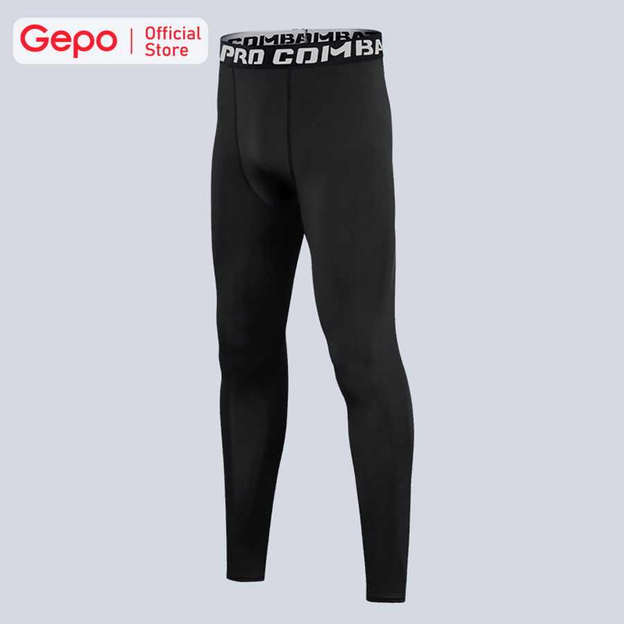 Mô tả Quần Giữ Nhiệt Quần Legging Nam Màu Đen Chuyên Tập Gym Chạy Bộ Đá Bóng YINGHU - 3