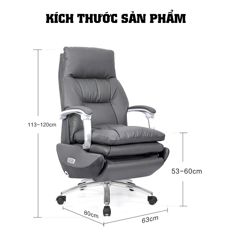 Ghế giám đốc Nghiafurniture Master Pro 02 sang trọng