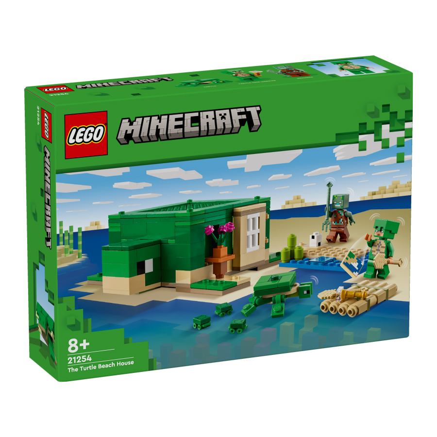 Đồ Chơi Lắp Ráp Ngôi Nhà Rùa Biển LEGO MINECRAFT 21254 (234 chi tiết ...