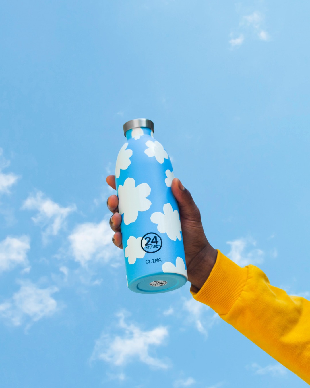 Mô tả Bình giữ nhiệt chân không 24Bottles Clima họa tiết Daydreaming chất liệu thép không gỉ - 1