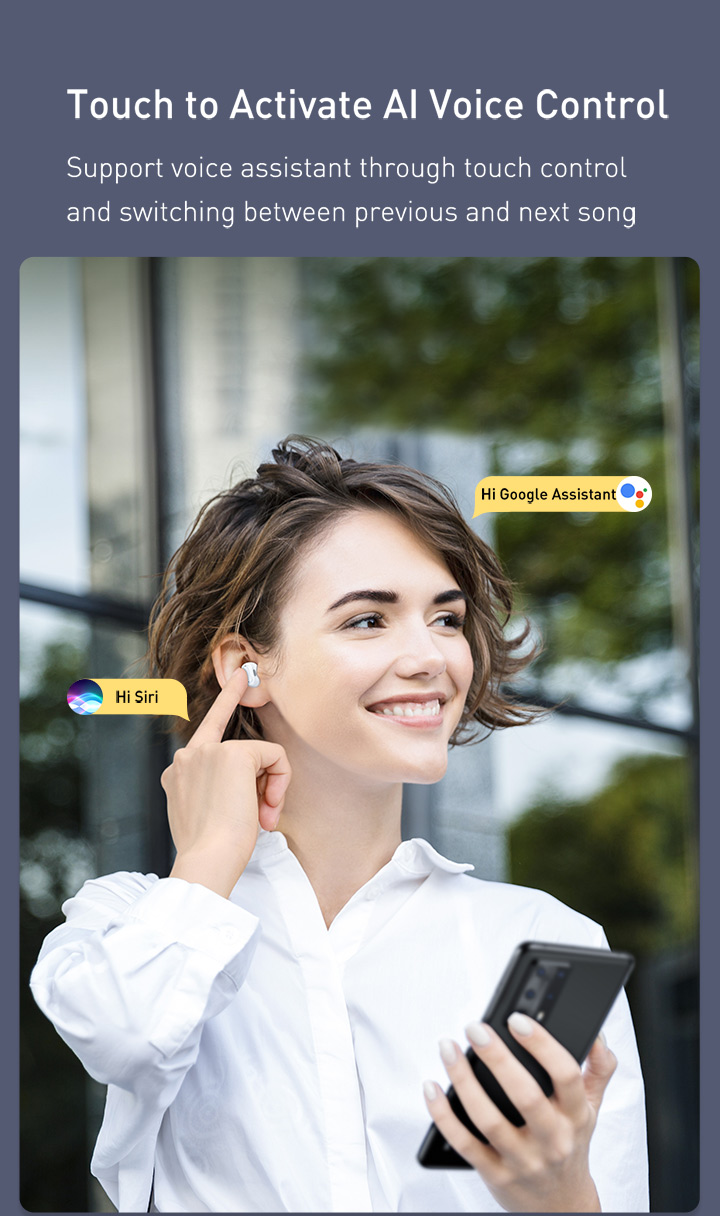 Mô tả Tai Nghe Baseus WM01 Bluetooth 5.3 tai nghe Chống Ồn Có Micro điều Khiển Bằng Cảm ứng - 7
