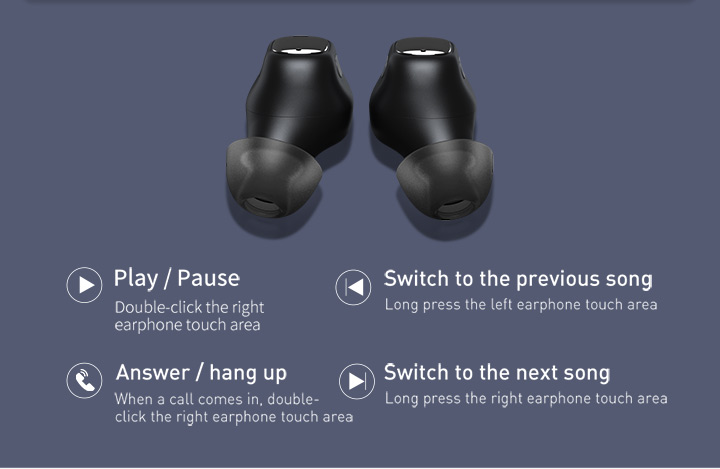 Mô tả Tai Nghe Baseus WM01 Bluetooth 5.3 tai nghe Chống Ồn Có Micro điều Khiển Bằng Cảm ứng - 9