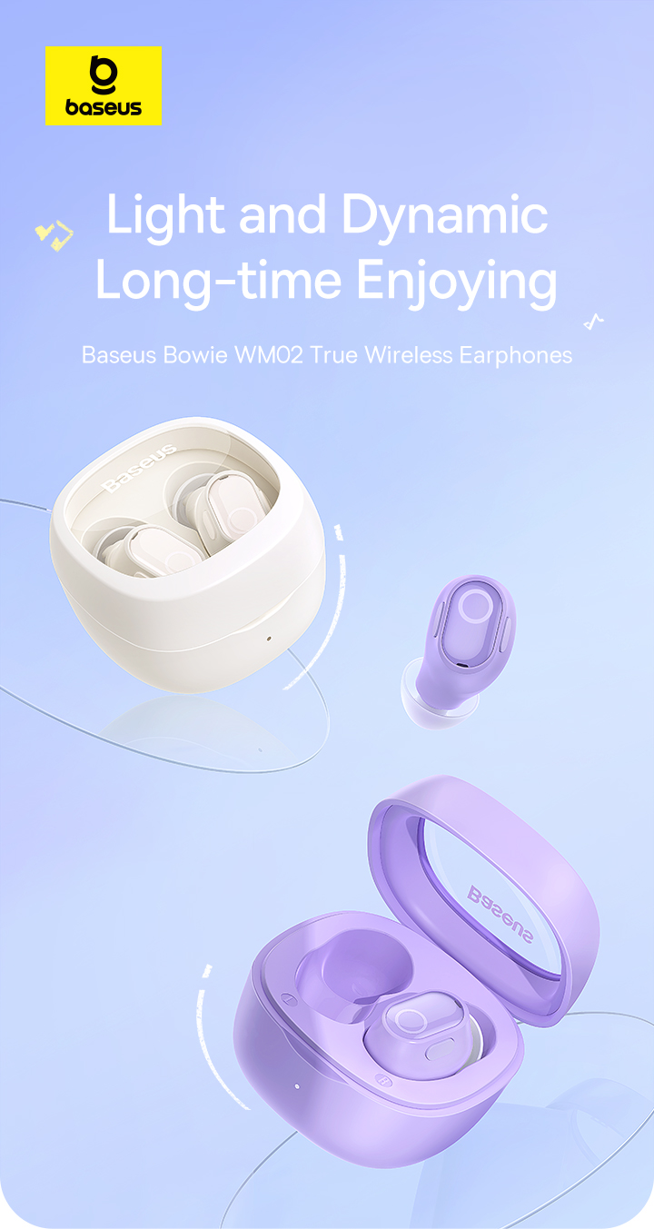 Tai nghe Baseus WM02 thiết kế nhỏ gọn