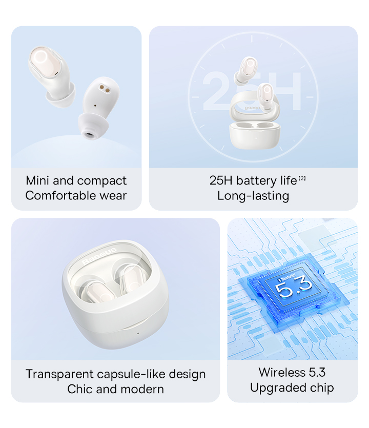 Baseus WM02 nhiều màu sắc