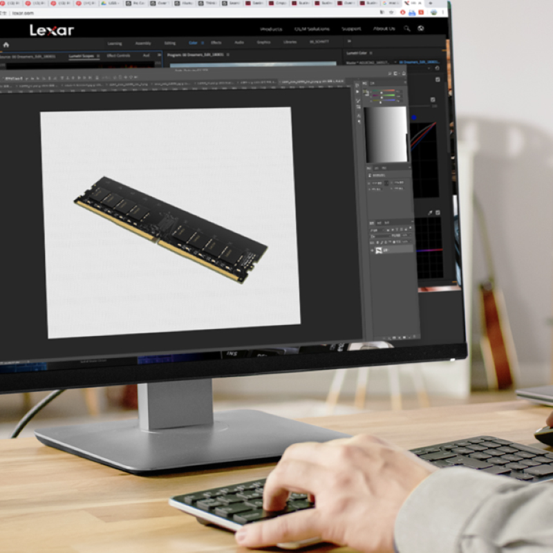 Bộ Nhớ Ram Máy Tính Lexar Ddr4 Udimm 16Gb Tốc Độ 3200Mhz