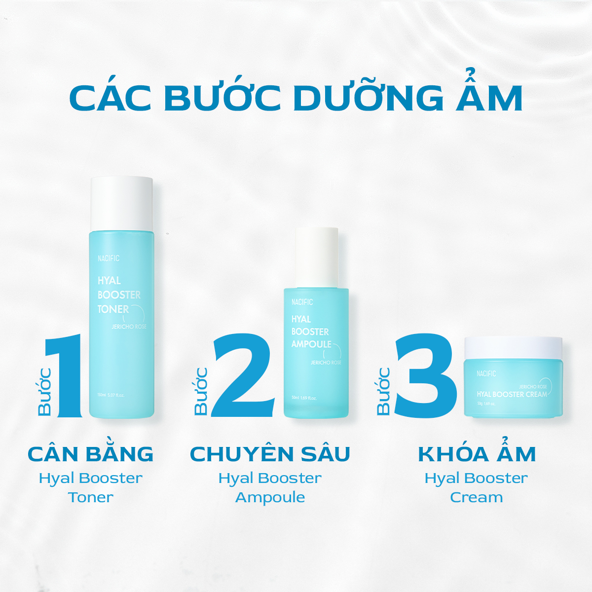 Mô tả Nước hoa hồng cấp ẩm Nacific Hyal Booster Toner 150ml - 4