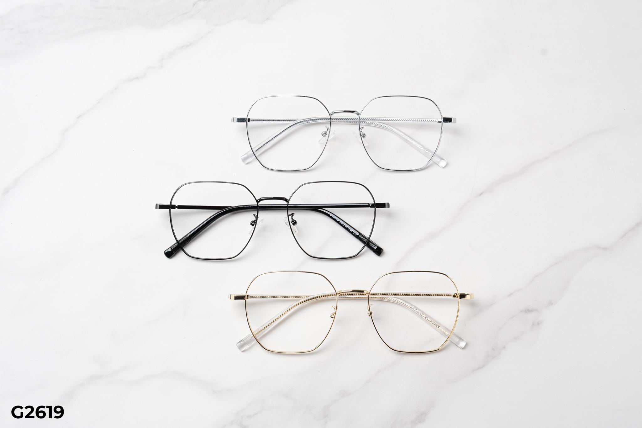 Mô tả Gọng Kính Cận Hợp Kim Shady Unisex G2619 (Nhiều Màu) - 2