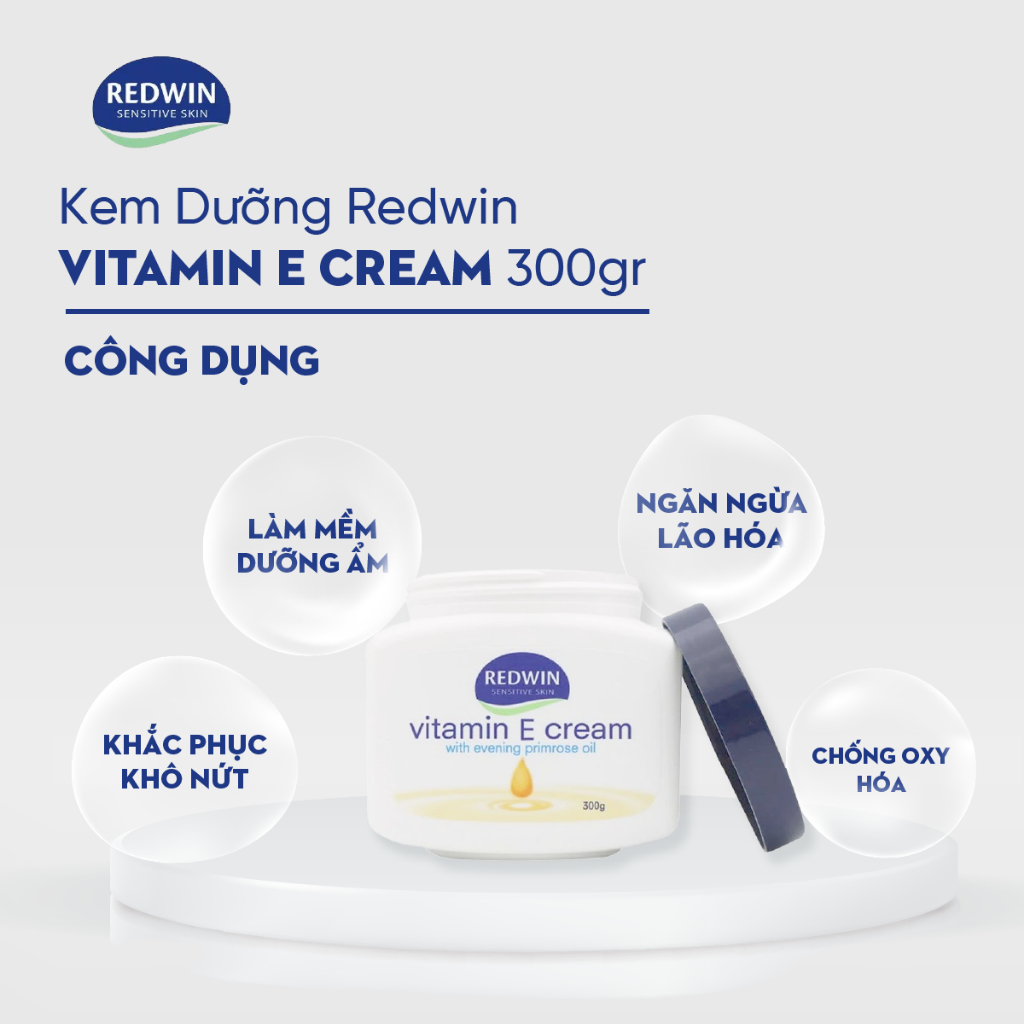 Kem dưỡng Redwin Vitamin E Cream Chính Hãng 300g | Shopee Việt Nam