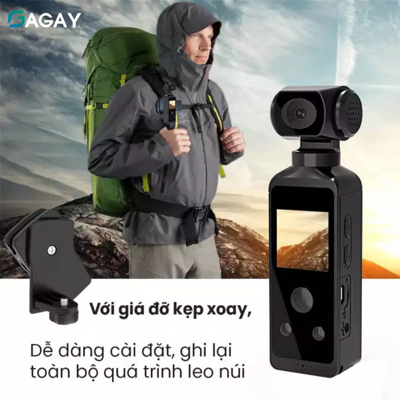 Camera Gopro Pocket mini, Máy quay cầm tay 4K đa chức năng, Máy ảnh ...