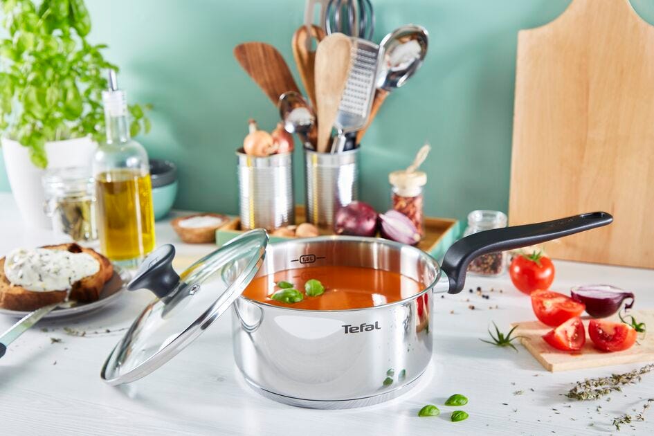 Mô tả Nồi cán dài quánh inox Tefal Primary - Dùng cho mọi loại bếp - Bảo hành 2 năm - Hỏa tốc 2H HCM - 3