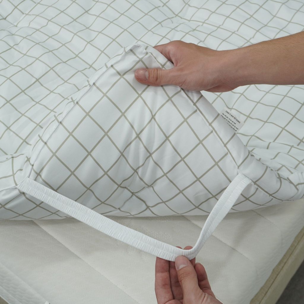 Mô tả Topper Caro Edena, hỗ trợ tăng độ êm ái cho nệm, dày 5cm - 3