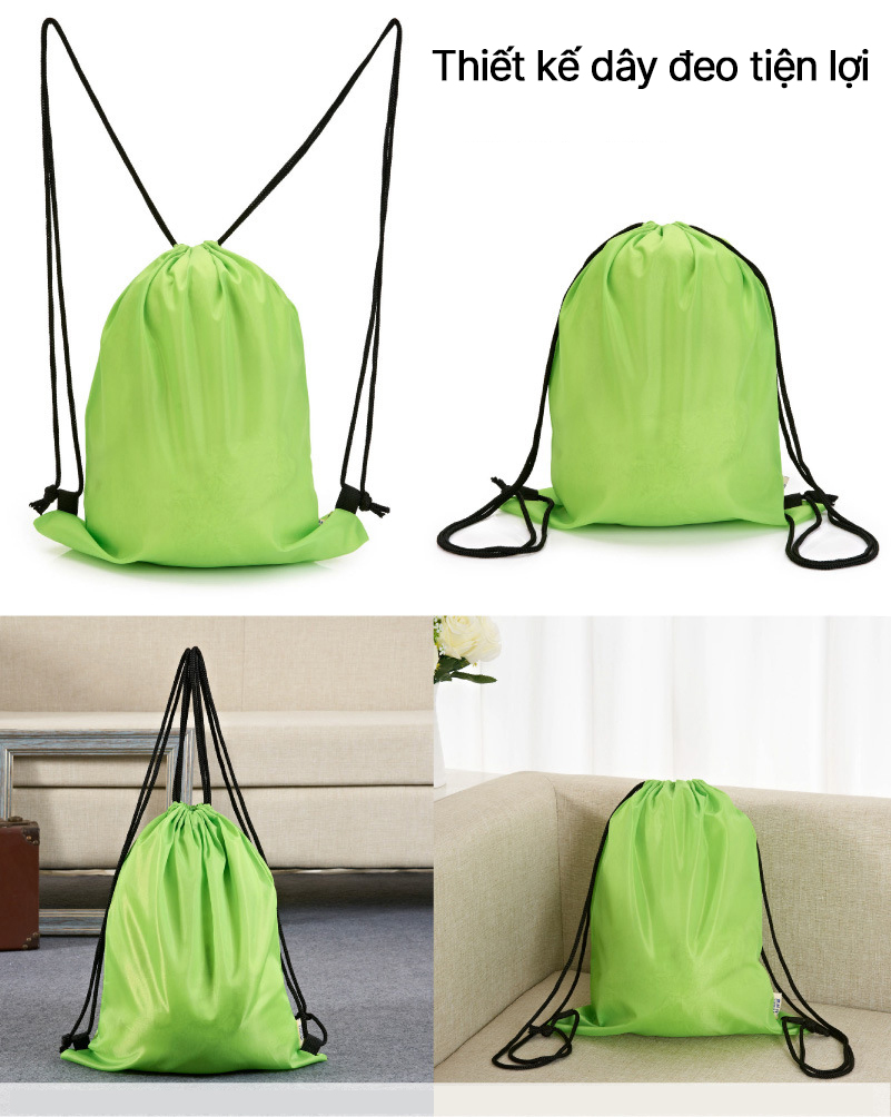 Mô tả Túi Dây Rút Thể Thao Bảo Hành 12 Tháng Túi Dây Rút Đá Bóng Chất Liệu Polyester Chống Thấm Cleacco TDR Boro Sport - 5