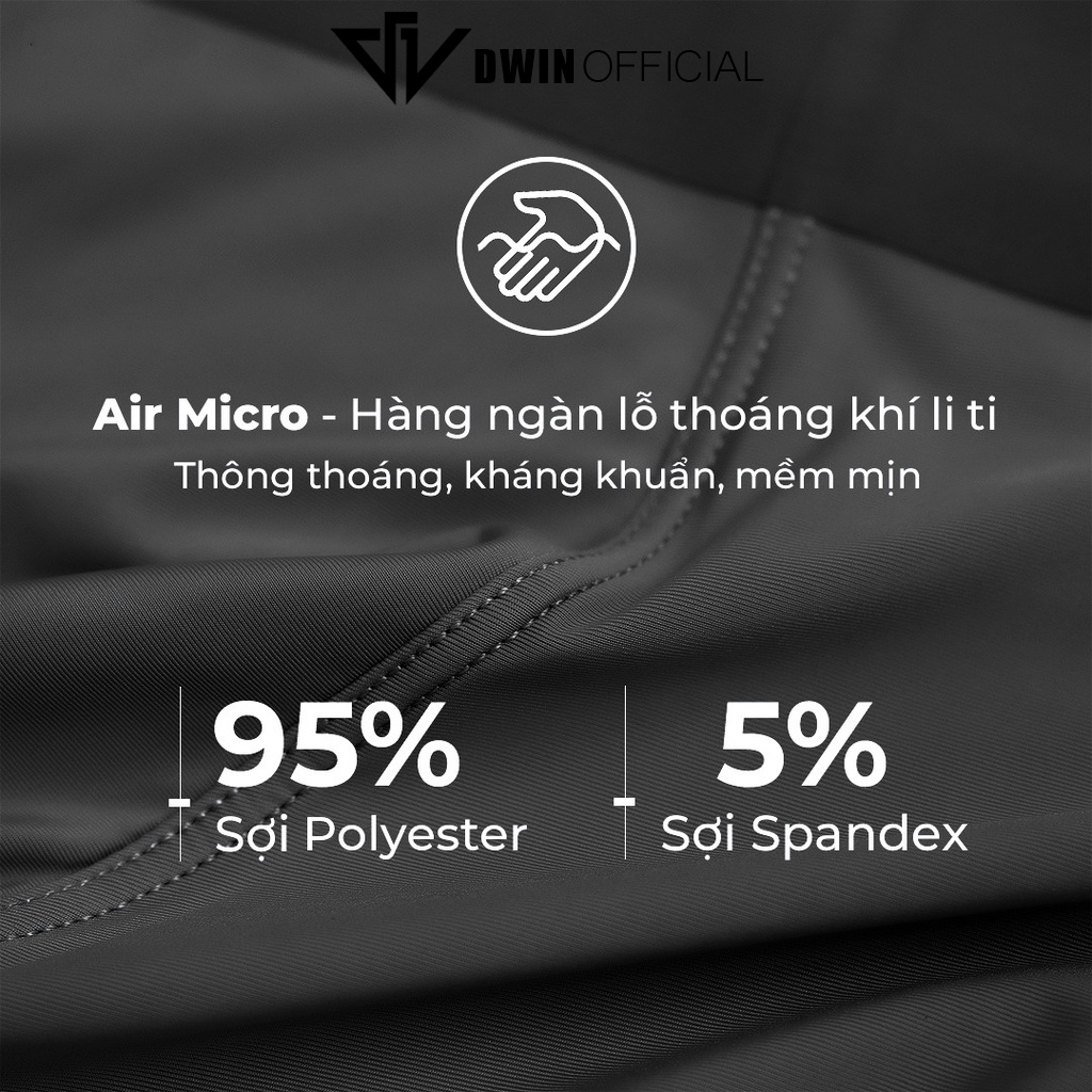 Mô tả Combo 3 quần lót nam DWIN sịp đùi kháng khuẩn cao cấp boxer vải thun lạnh co dãn 4 chiều 2.0 - 5