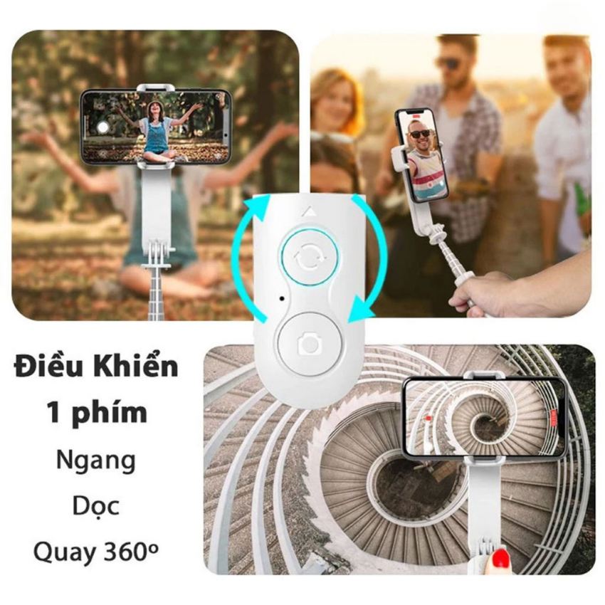 Gimbal chống rung điện thoại L09, Tay cầm chống rung loại tốt, Gậy Tự ...