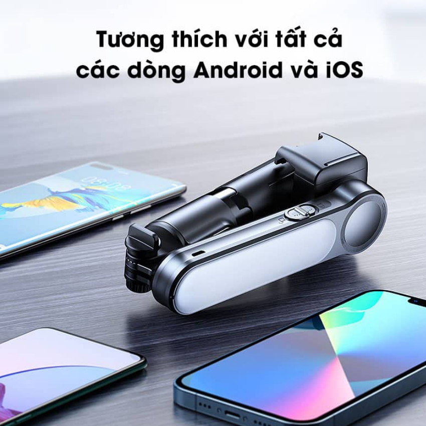 Gimbal chống rung điện thoại L09, Tay cầm chống rung loại tốt, Gậy Tự ...