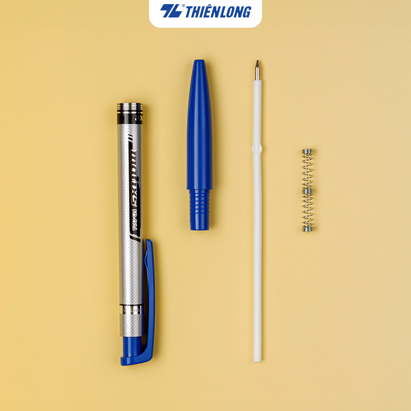 Mô tả Combo 5/10/20 Bút bi Thiên Long FO-024 ngòi 0.7mm mực xanh/đỏ/đen hệ dầu, đạt tiêu chuẩn an toàn Châu Âu - 6