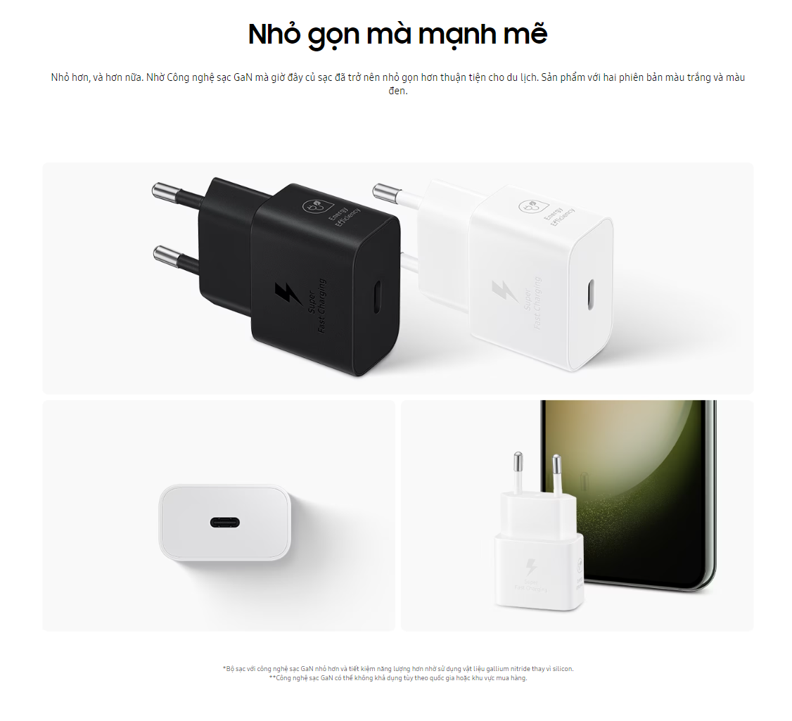 Mô tả Củ sạc Không kèm cáp 25W mới - 2