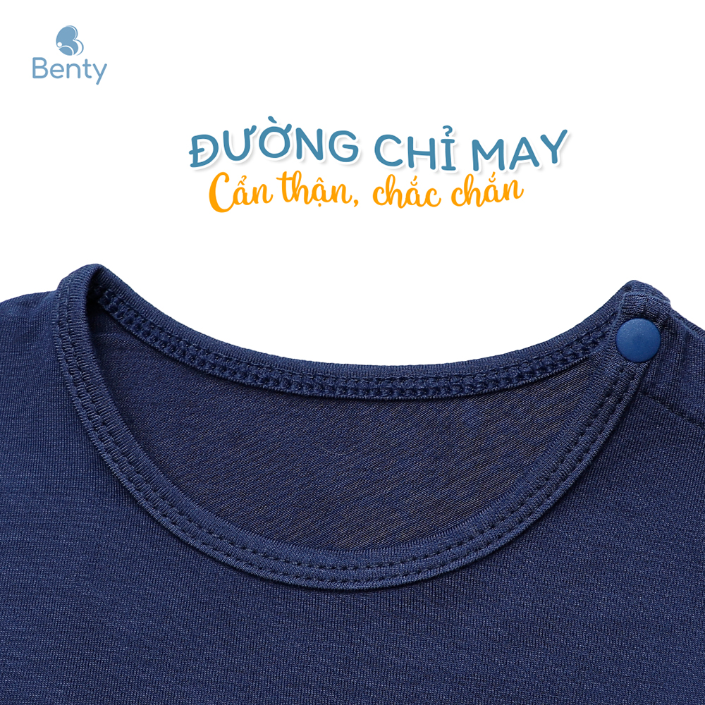 Mô tả Bộ cộc tay cài vai in hình Mickey BT062 cotton mềm mịn, đồ bộ trẻ em cao cấp bé trai bé gái - 4